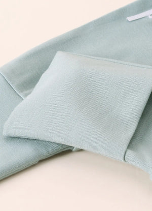 TENCEL™ Wrap Romper- Sage Green - LE PUR!