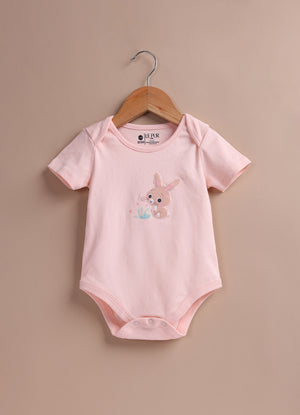 Le Pur BioKool Baby 3-Piece Set – Bodysuit, Pajama & Cap (Bunny Print) - LE PUR!