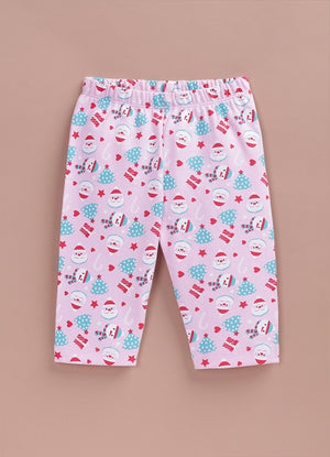 Le Pur BioKool Christmas Print Kids Night Suit | Soft Cotton Pajama Set - LE PUR!