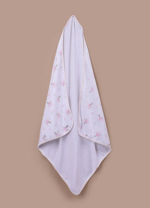 Le Pur BioKool 3-Piece Baby Gift Set – Romper, Bib & Blanket (Pink Floral Print) - LE PUR!
