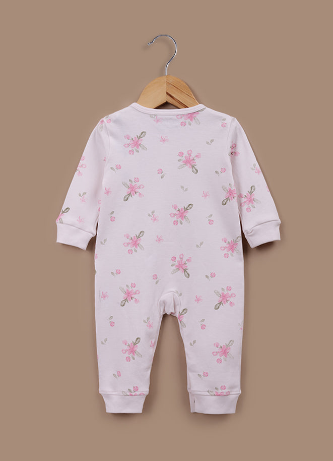 Le Pur BioCool 3-Piece Baby Gift Set – Romper, Bib & Blanket (Pink Floral Print) - LE PUR!