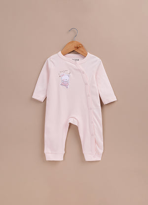 Le Pur Baby Girl BioKool Cotton Sleepsuit Set of 3 Soft Infant Romper - LE PUR!