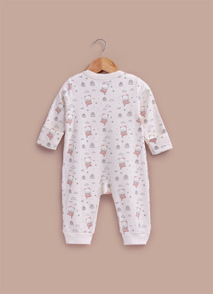 Le Pur Baby Girl BioKool Cotton Sleepsuit Set of 3 Soft Infant Romper - LE PUR!