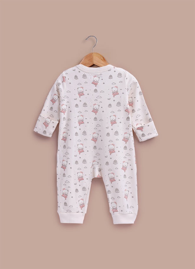Le Pur Baby Girl BioKool Cotton Sleepsuit Set of 3 Soft Infant Romper - LE PUR!