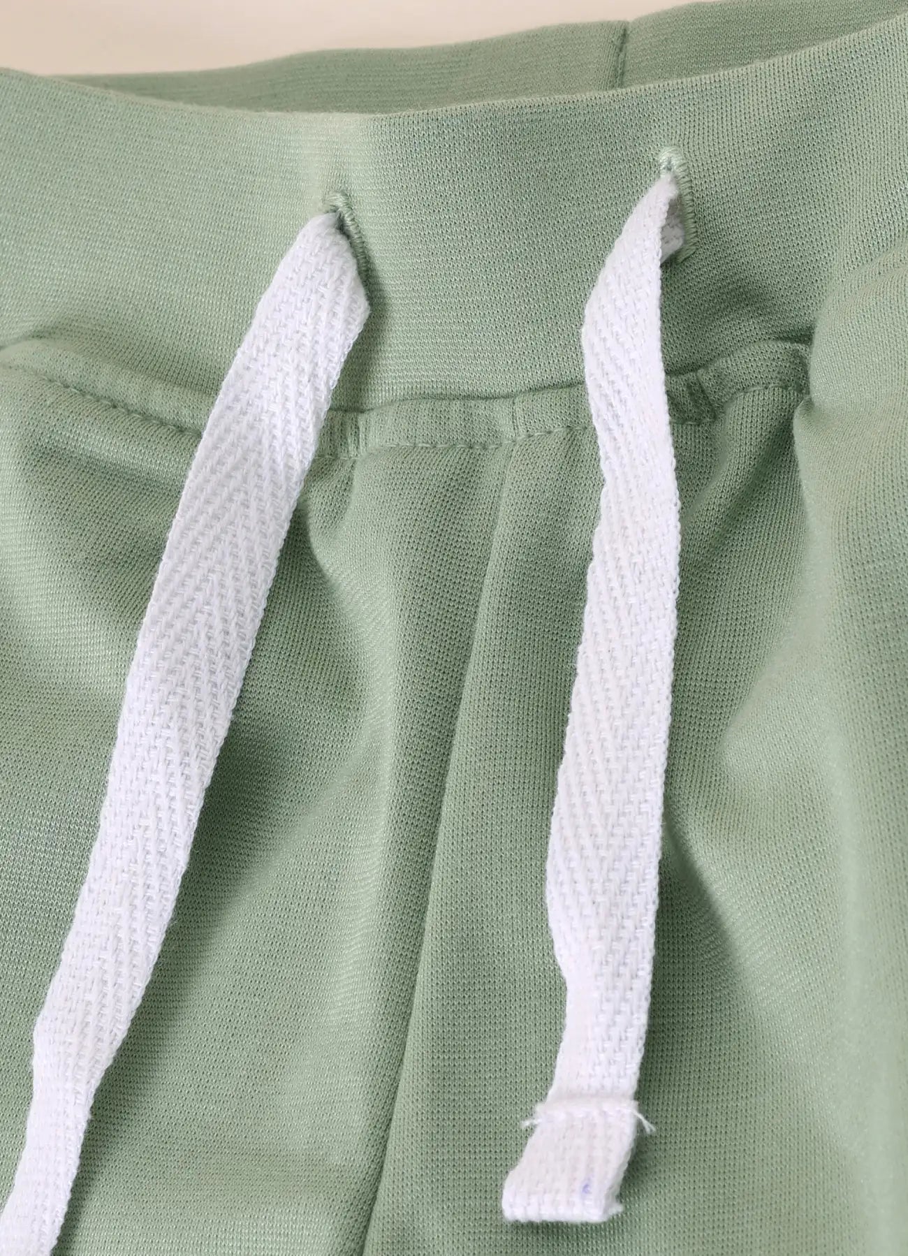 TENCEL™ T-Shirt and Shorts Set- Sage Green - LE PUR!