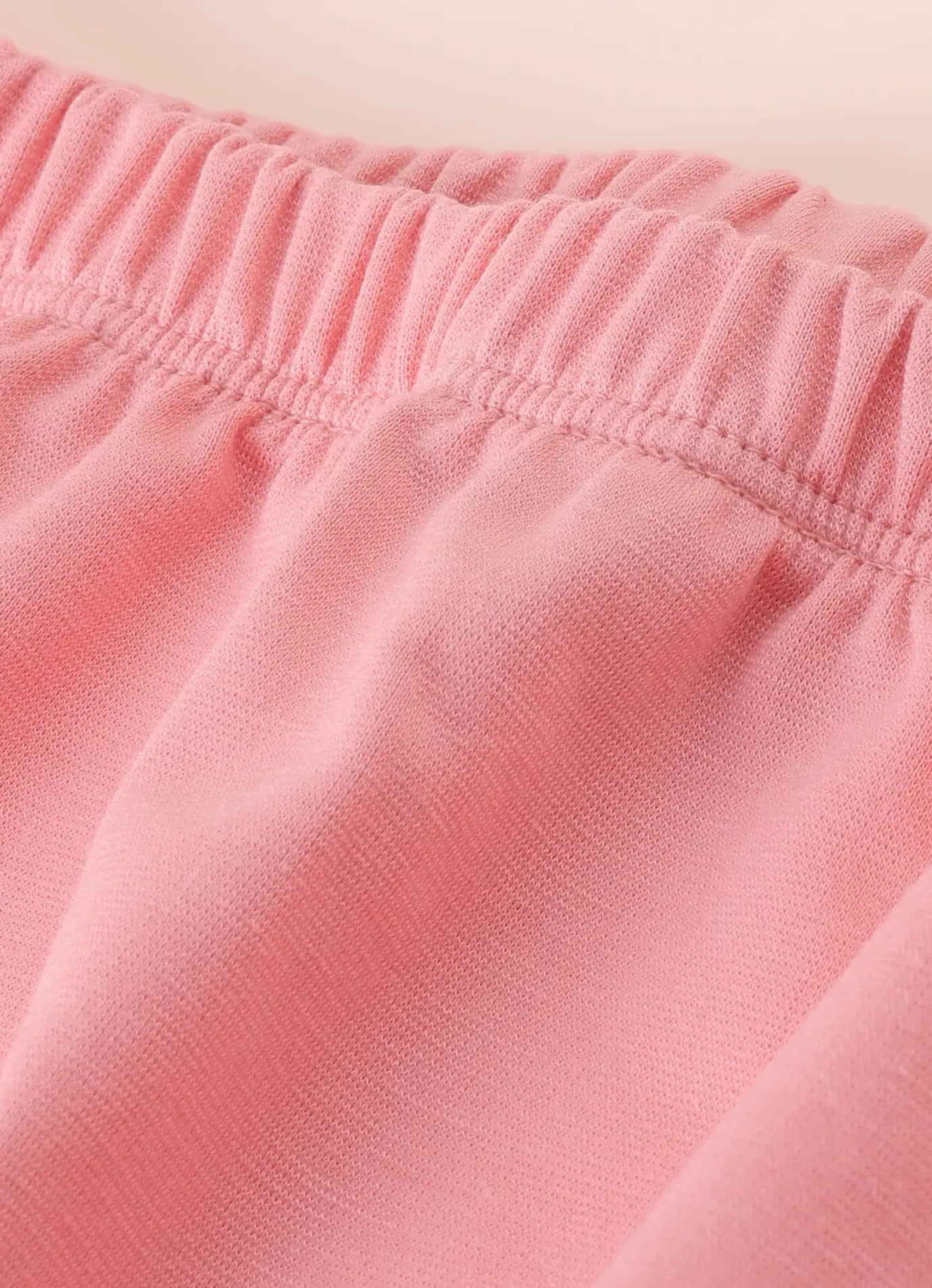 TENCEL™ Bird Print Ruffle Top & Shorts Set- Pink & White - LE PUR!