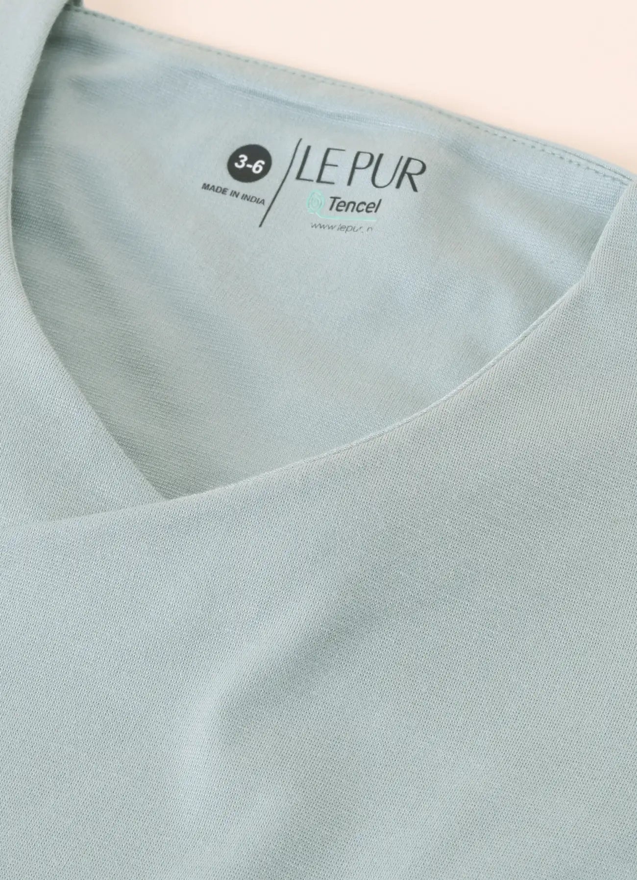 TENCEL™ Wrap Romper- Sage Green - LE PUR!