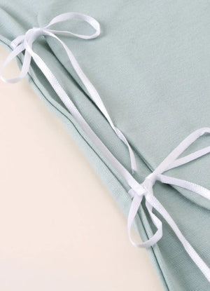 TENCEL™ Wrap Romper- Sage Green - LE PUR!