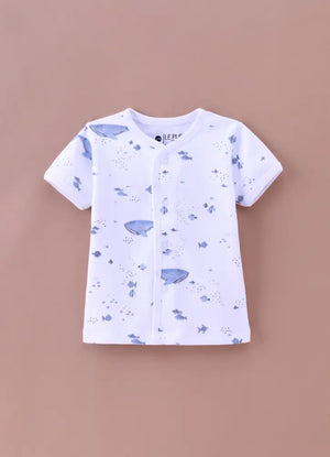 BioKool Cotton Under The Sea Front Open Jabla Set - Pack of 3 - LE PUR!