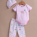 Le Pur BioKool Baby 3-Piece Set – Bodysuit, Pajama & Cap - LE PUR!