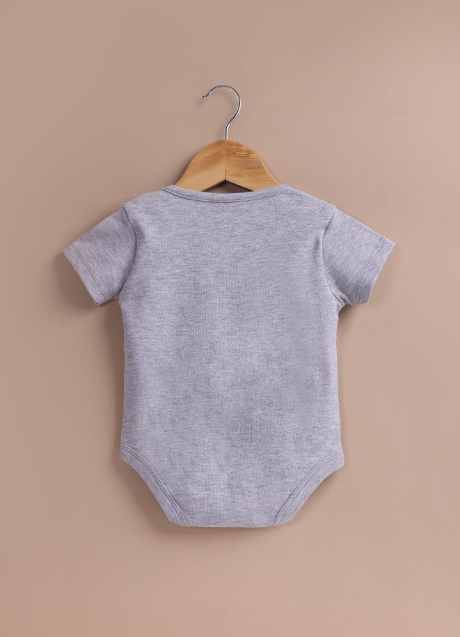 Le Pur BioKool Baby 3-Piece Set – Bodysuit, Pants & Cap (Oh Sheep, Grey & White) - LE PUR!