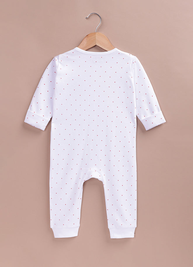 Le Pur Biocool Baby Sleepsuit | Soft Cotton Full Sleeve Romper with Reindeer Embroidery - LE PUR!