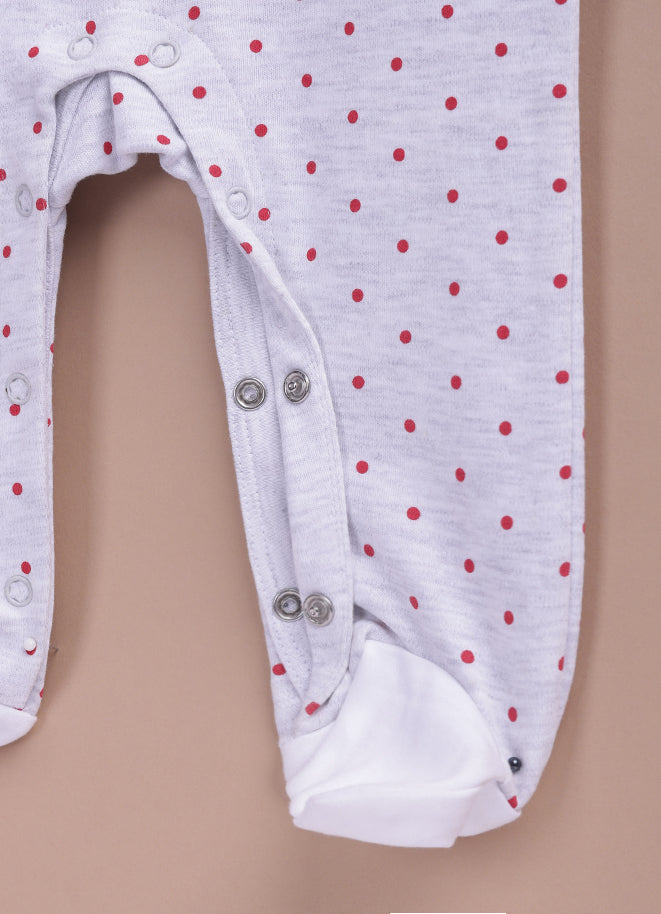 Le Pur Biocool Baby Footed Sleepsuit | Soft Cotton “Fly Little One” Romper with Peter Pan Collar - LE PUR!