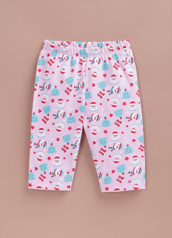 Le Pur BioKool Christmas Print Kids Night Suit | Soft Cotton Pajama Set - LE PUR!