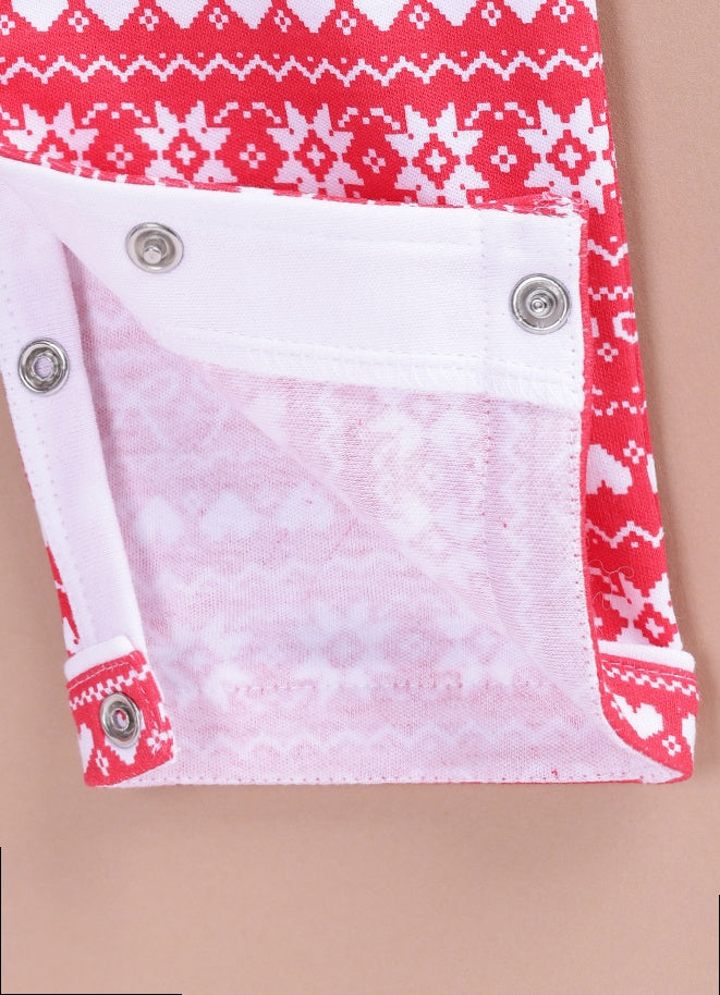 Le Pur BioCool Christmas Printed Cotton Winter Baby Romper - LE PUR!