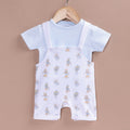 Le Pur BioKool Baby Dungaree Set | Soft Cotton T-Shirt & Printed Dungaree Outfit - LE PUR!
