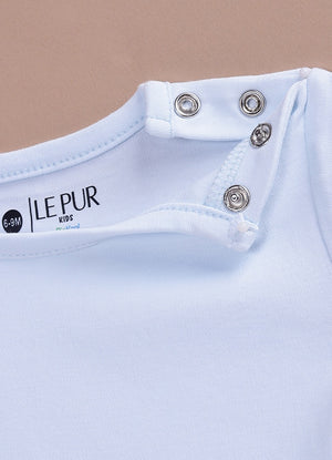 Le Pur BioKool Baby Dungaree Set | Soft Cotton T-Shirt & Printed Dungaree Outfit - LE PUR!