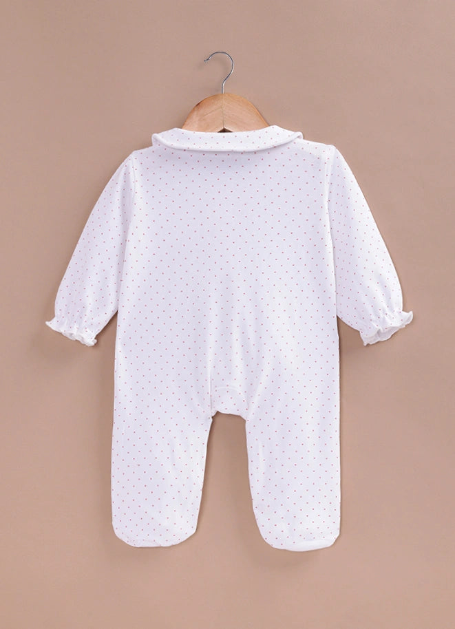 Le Pur BioCool Baby Girl Sleepsuit Combo | Soft Cotton Footed Sleepsuit (Pack of 2) - LE PUR!