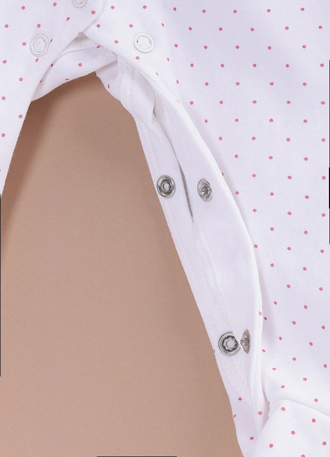 Le Pur BioCool Baby Girl Sleepsuit Combo | Soft Cotton Footed Sleepsuit (Pack of 2) - LE PUR!