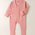 TENCEL™ Wrap Romper- Pink - LE PUR!