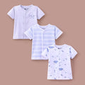 BioKool Cotton Under The Sea Front Open Jabla Set - Pack of 3 - LE PUR!