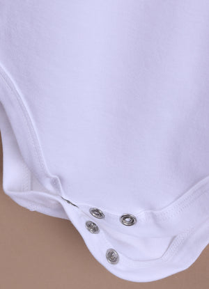 Le Pur BioKool Cotton Baby Boy Sleeveless Bodysuit Set – Pack of 5 (Blue & White) - LE PUR!