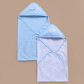 Le Pur Baby Hooded 2-Pack Soft BioKool Cotton Blanket - LE PUR!