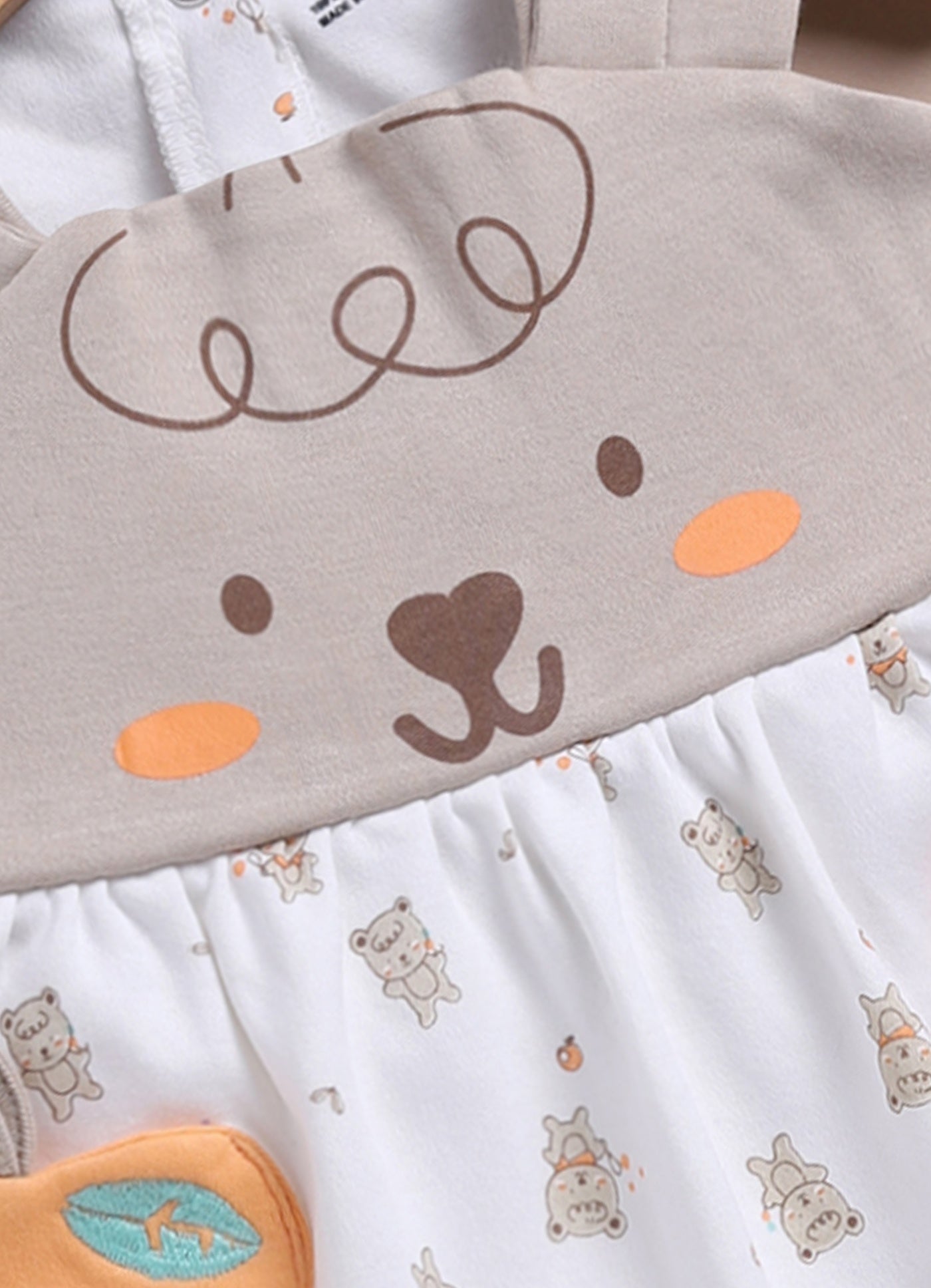Le Pur BioCool Baby Girl 3-Piece Dress Set – Frock, Bloomer & Headband - LE PUR!